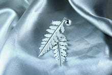 Load image into Gallery viewer, Raw Leaf Earrings (large)
