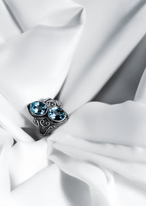 In Balance Double Blue Topaz